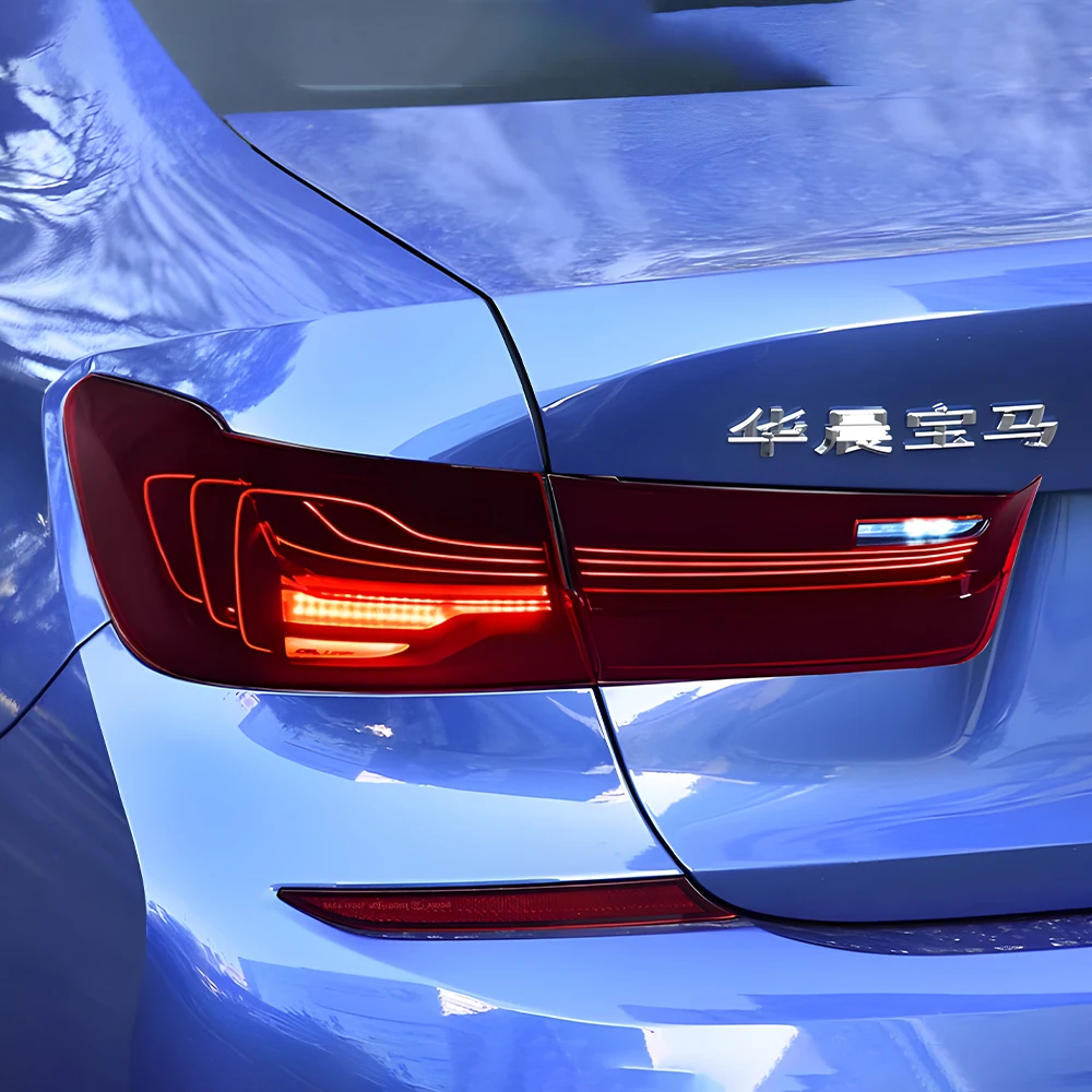 لسيارات BMW 3 Series G20 G28 320i 325i 330i 2020-2024 LED مجموعة الضوء الخلفي للسيارة ترقية 4 سلسلة ملحقات الضوء الخلفي على طراز الليزر