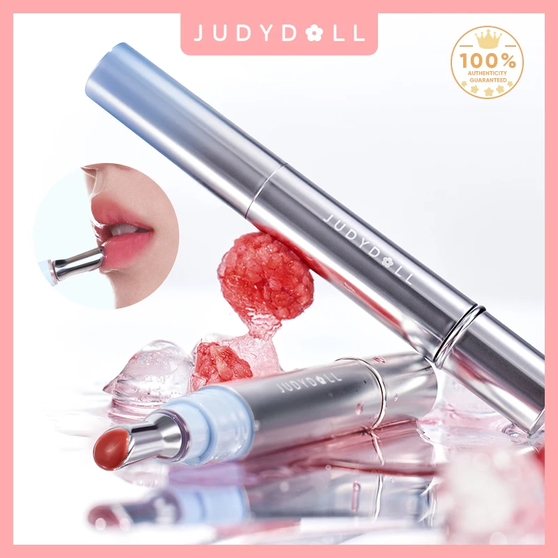 

Блеск для губ Judydoll Ice Diamond, увлажняющий, зеркальный блеск, эффект пухлых, нелипкое, легкое, питательное масло для губ, глянцевое Fi