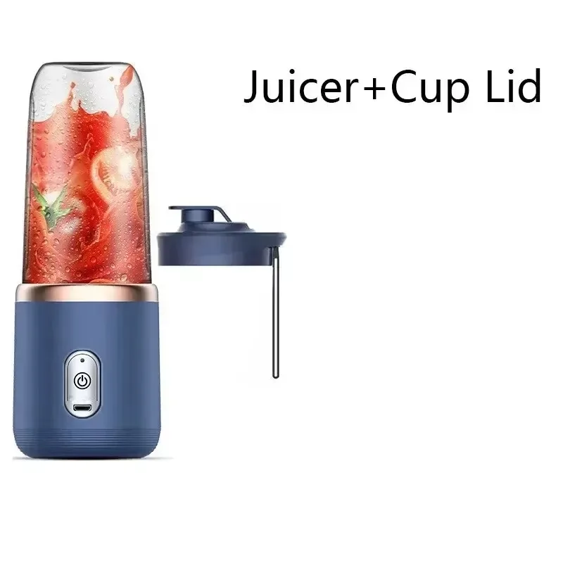 6 kleuren 400 ml draagbare USB-blender elektrische reispersbeker voor smoothie milkshake keuken mini-mixer
