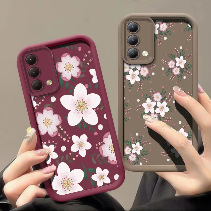 حافظة لهاتف انفينيكس تكنو كامون 30 20 40 برو بوفا 7 سبارك 20C 10 برو 6 جو 2024 2023 2022 غطاء سيليكون غير لامع