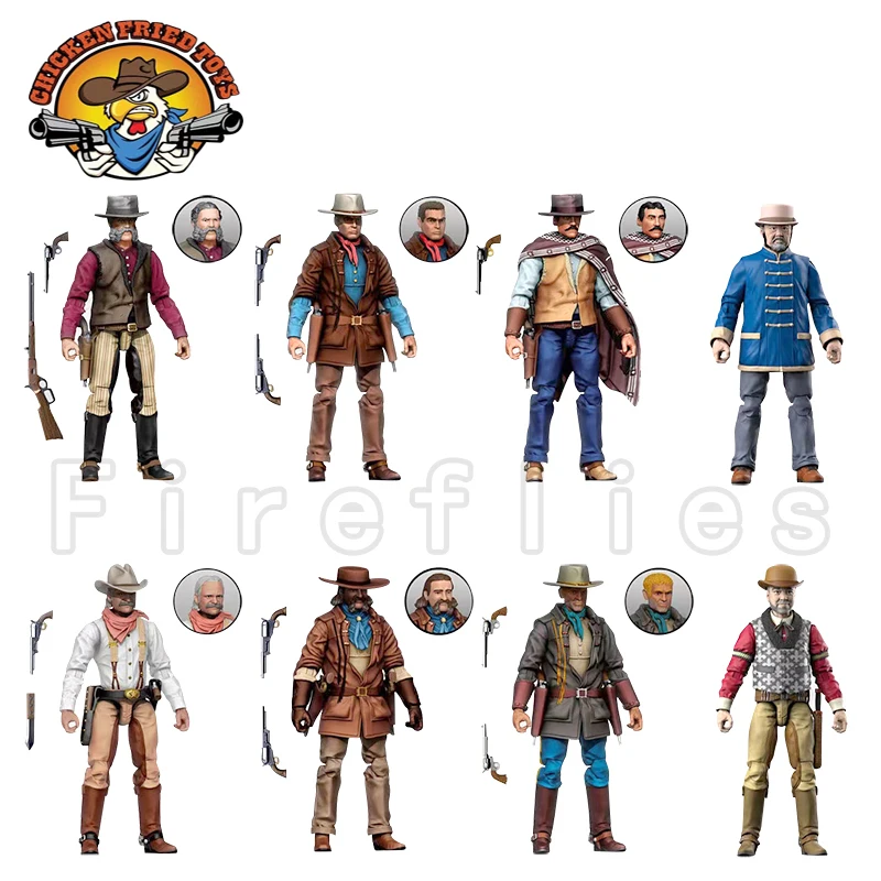 

1/18 3.75 inches Chicken Fried Toys Action Figure Dime Novel Legends Anime Collection Model Toy