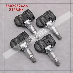 FOR 2005 2006 2007 JEEP GRAND CHEROKEE LIBERTY COMMANDER 315MHz TIRE PRESSURE SENSOR JEEP TPMS MONITOR 56029526AA 68078861AA