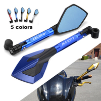 Motorcycle Bluish Reverse Side Mirrors Motorbike Rear view Mirrors For YAMAHA Majesty 400 Majesty400 2004-2011 2005 2006 2007