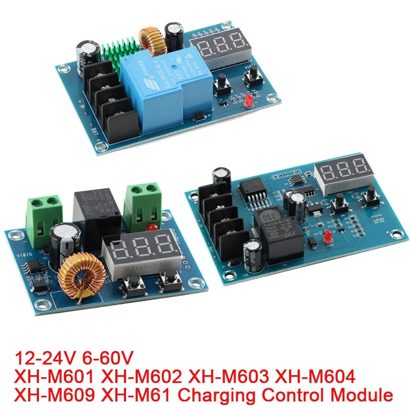 XH-M609 DC 12V-36V Charger Module Voltage OverDischarge Battery Protection Precise Undervoltage Board M209