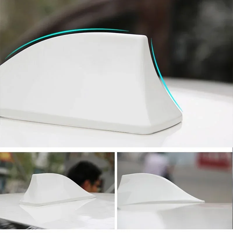 Car Radio Shark Fin Car Shark Antenna Radio FM Signal Design For All Cars Aerials Auto Exterior Styling Replacement Parts view 3