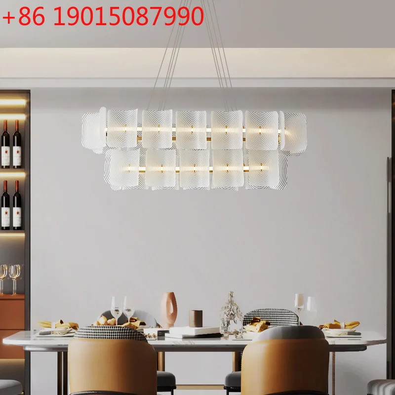 

Медная люстра для гостиной в стиле ваби-саби, новая атмосферная модель для столовой, спальни, светильник для комнаты