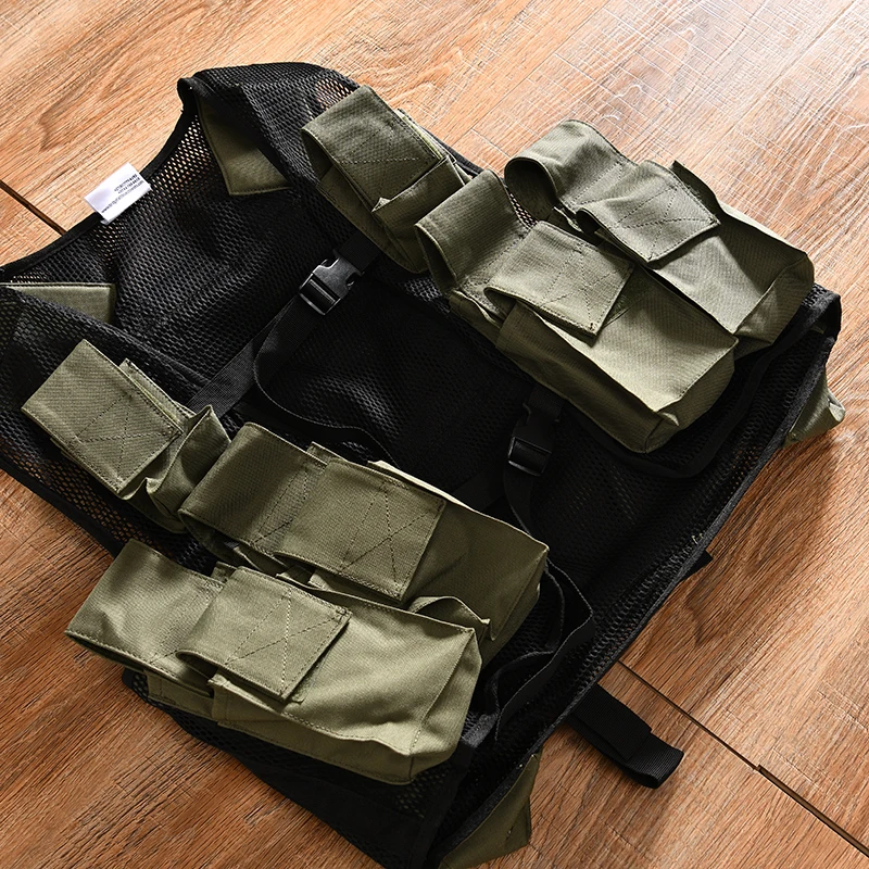 Camping Breathable Casual Multi-Pocket Tactical Vest