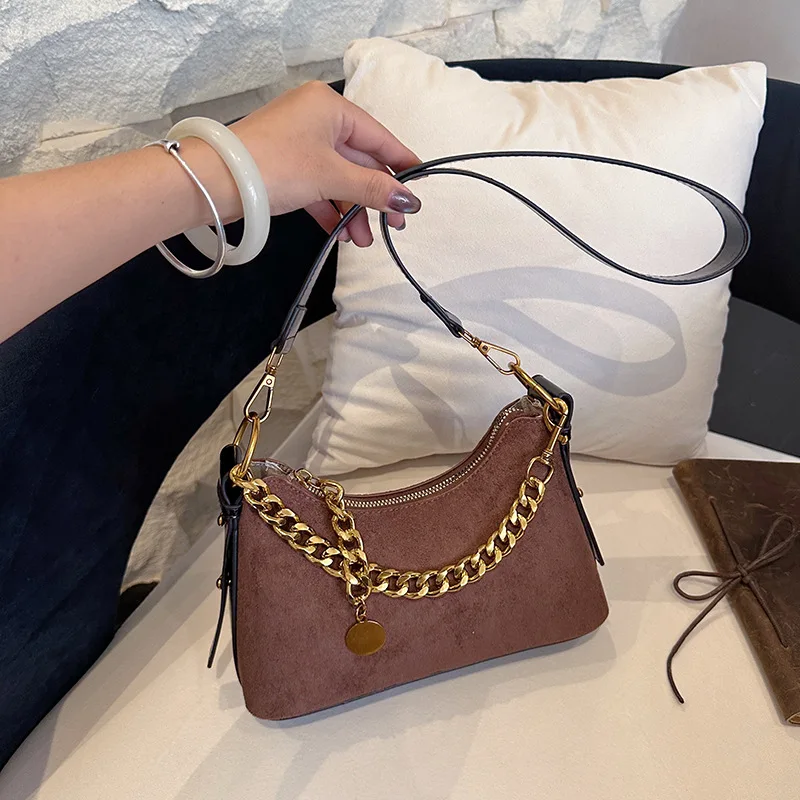 

2025 Curated Underarm Bag, Multi-Way Convertible Shoulder Crossbody Purse for Women Textured Vegan Leather Day to Night Carryall