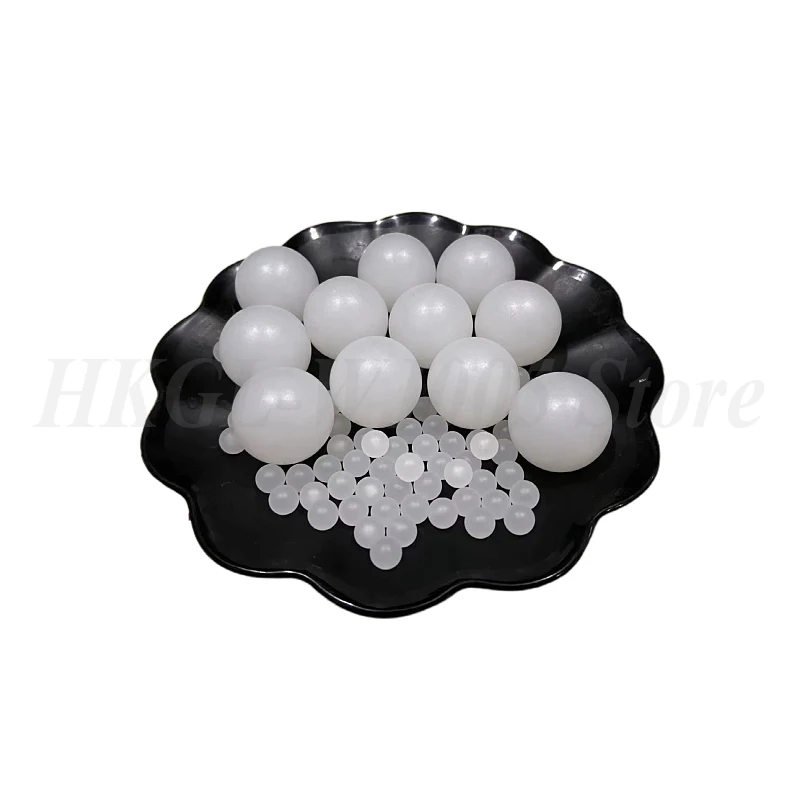 2-50mm 단단한 PP 플라스틱 공 폴리프로필렌 PP 공 흰색 부드러운 둥근 구슬 공 플라스틱 공