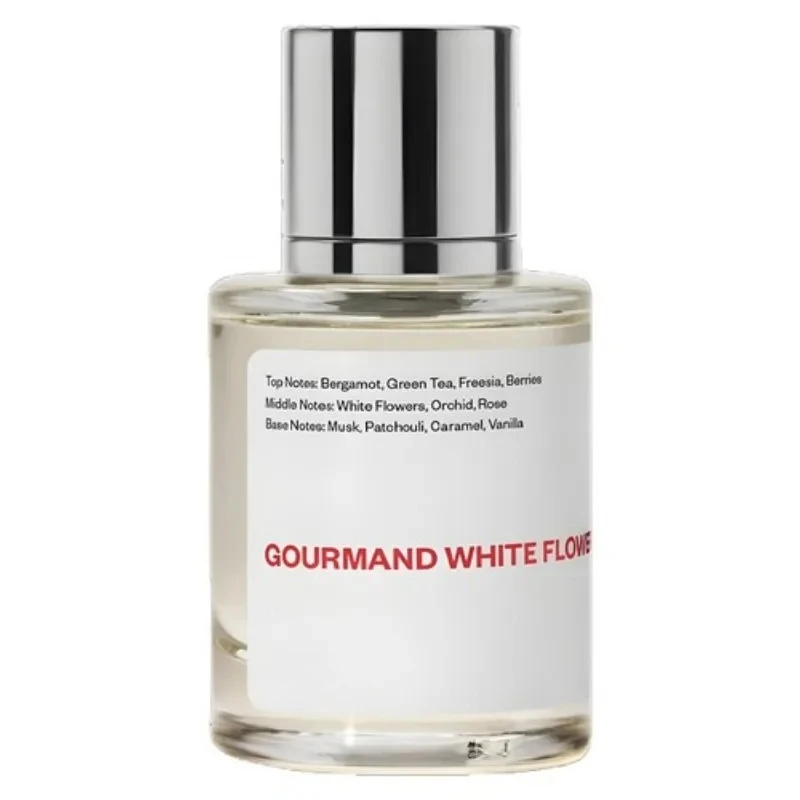 50 مللي عطر للجنسين زهرة الزعفران العربي العنبر زهرة الفانيليا الخطمي Gourmand الأبيض هدية عيد ميلاد شحن مجاني