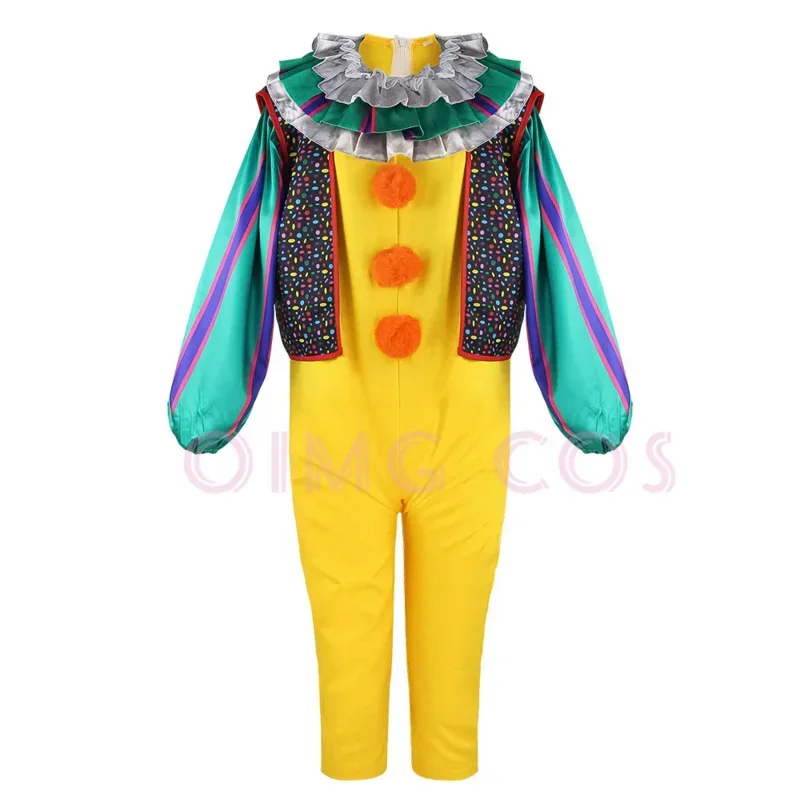 Pennywise Cosplay Stephen King Costume Anime Party Uniform Halloween Adult for Kids Children D