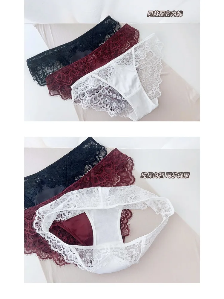 Modest Französisch Spitze Abaya Bh Set Frauen Sexy Tiefe V Volle Abdeckung Große Büste Unterstützung Anti Durchhängen Komfort Sommer Luxus Minimizer