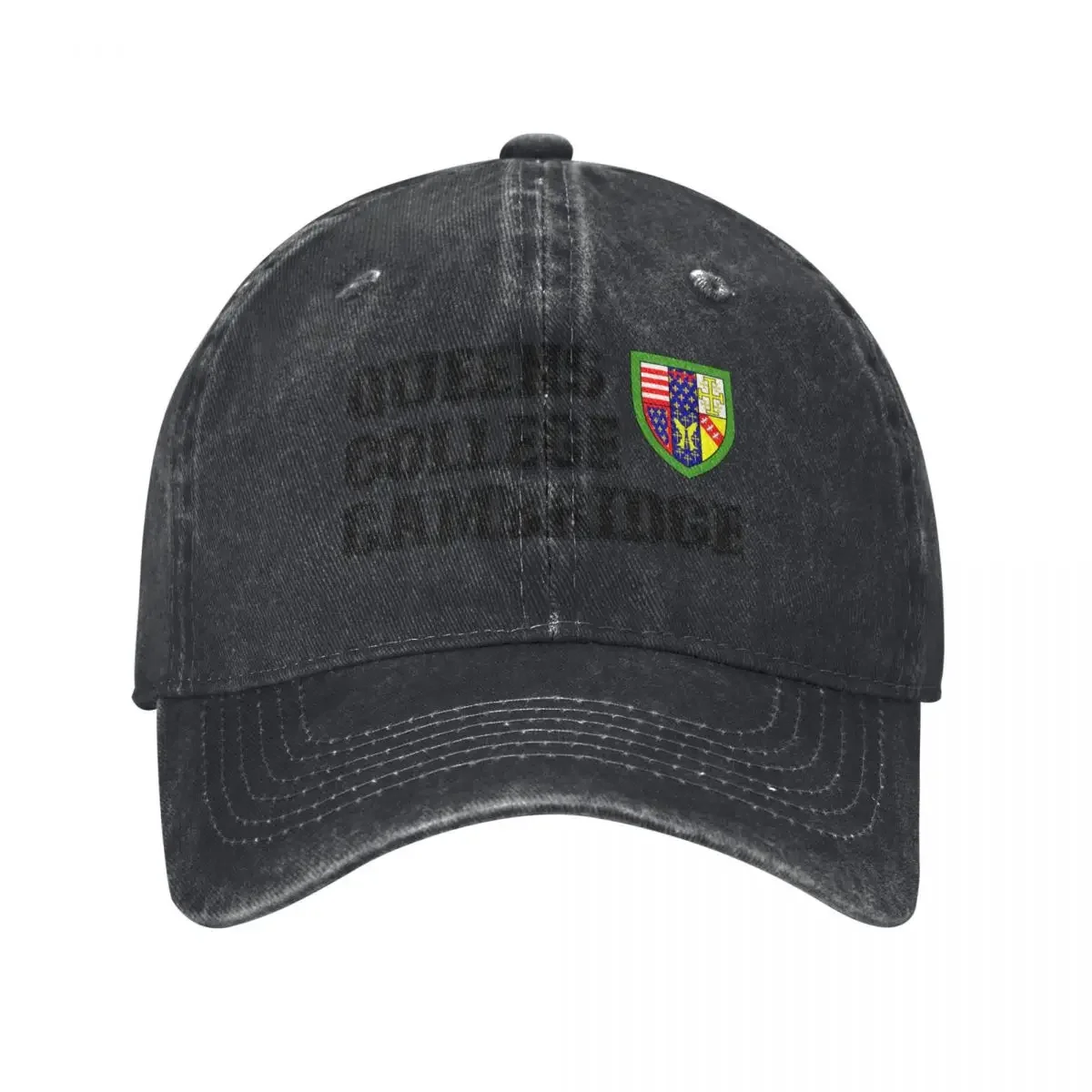 Queens College Cambridge with Logo Baseball Cap Streetwear cute Hat Baseball Cap Visor Men's Hats Women's