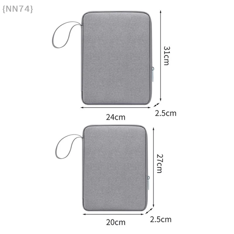 【لا】حقيبة تخزين الكمبيوتر اللوحي المحمولة مقاس 10.9/12.9 بوصة - حافظة واقية بسحاب وتصميم حافظة الكمبيوتر المحمول