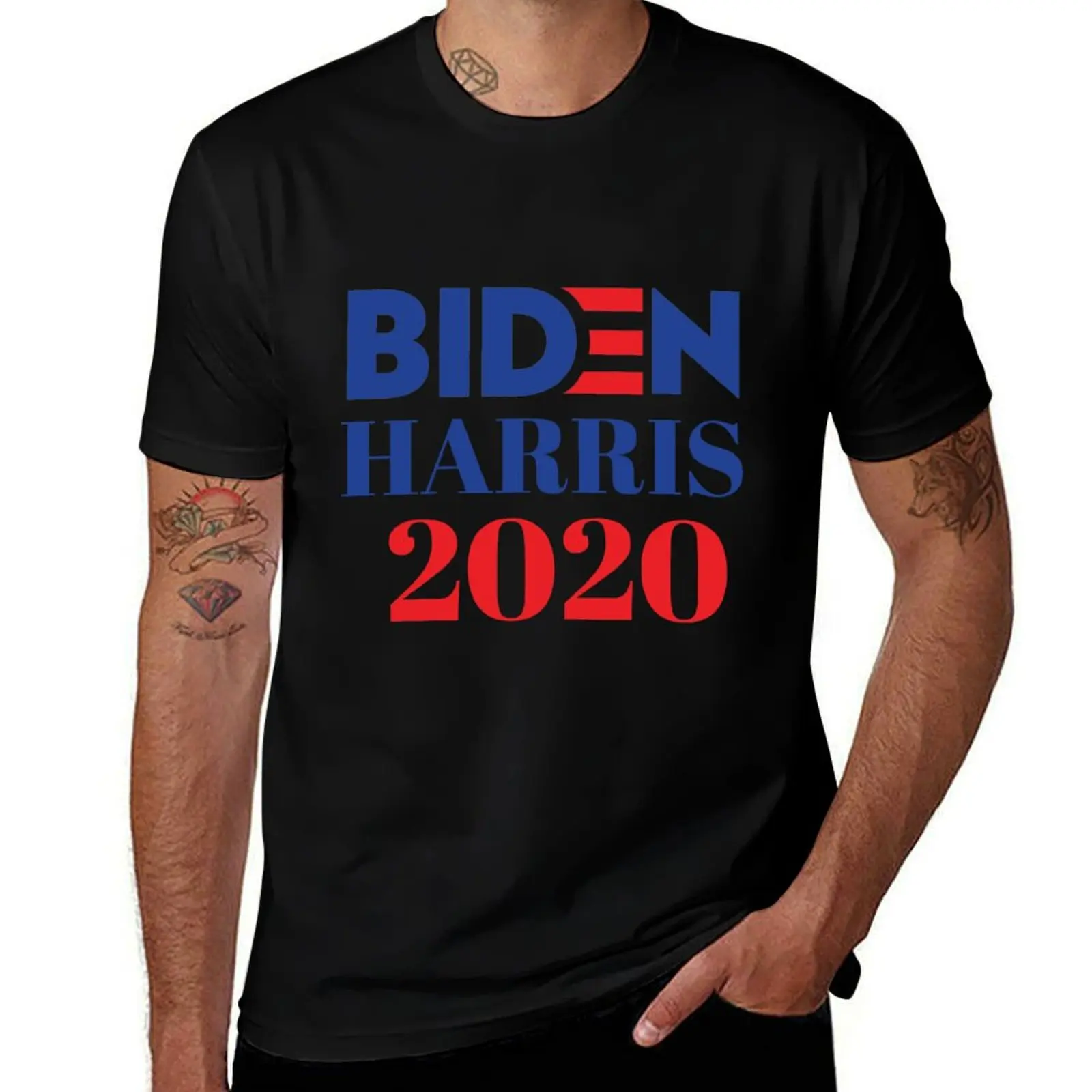 

Футболка Biden Harris 2020, мужская повседневная футболка Essential, футболка