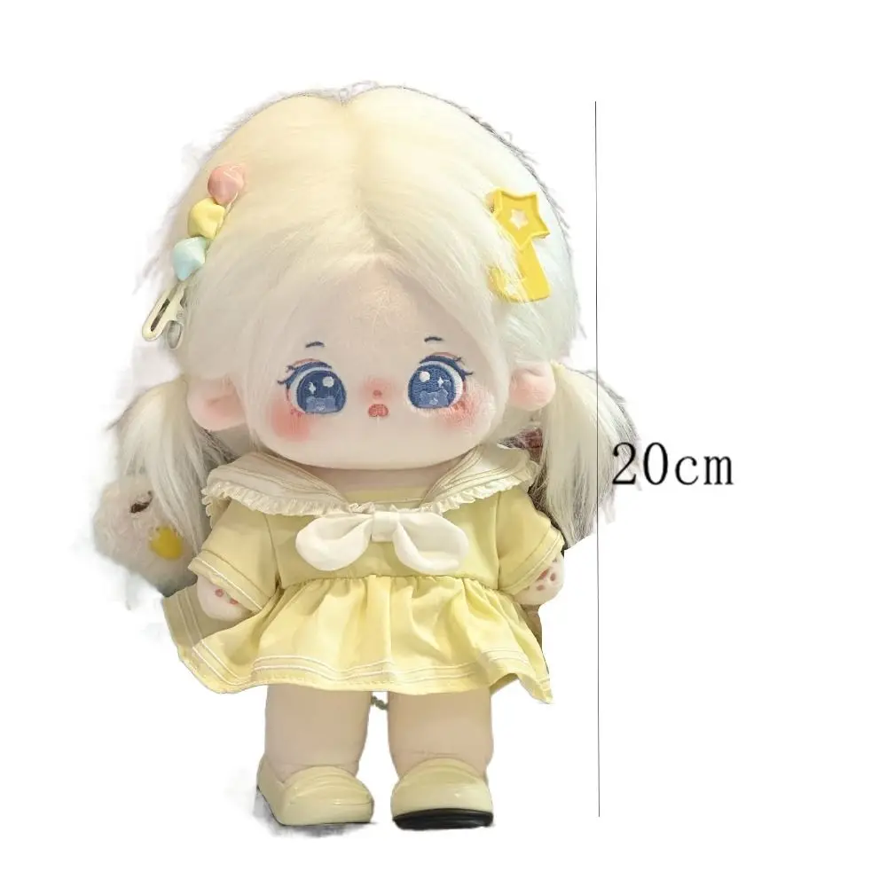 Princess Dress Doll Lolita Dress Suspenders Multi Color 20cm Cotton Doll's Clothes Cute Mini Cotton Doll Lolita Outfit