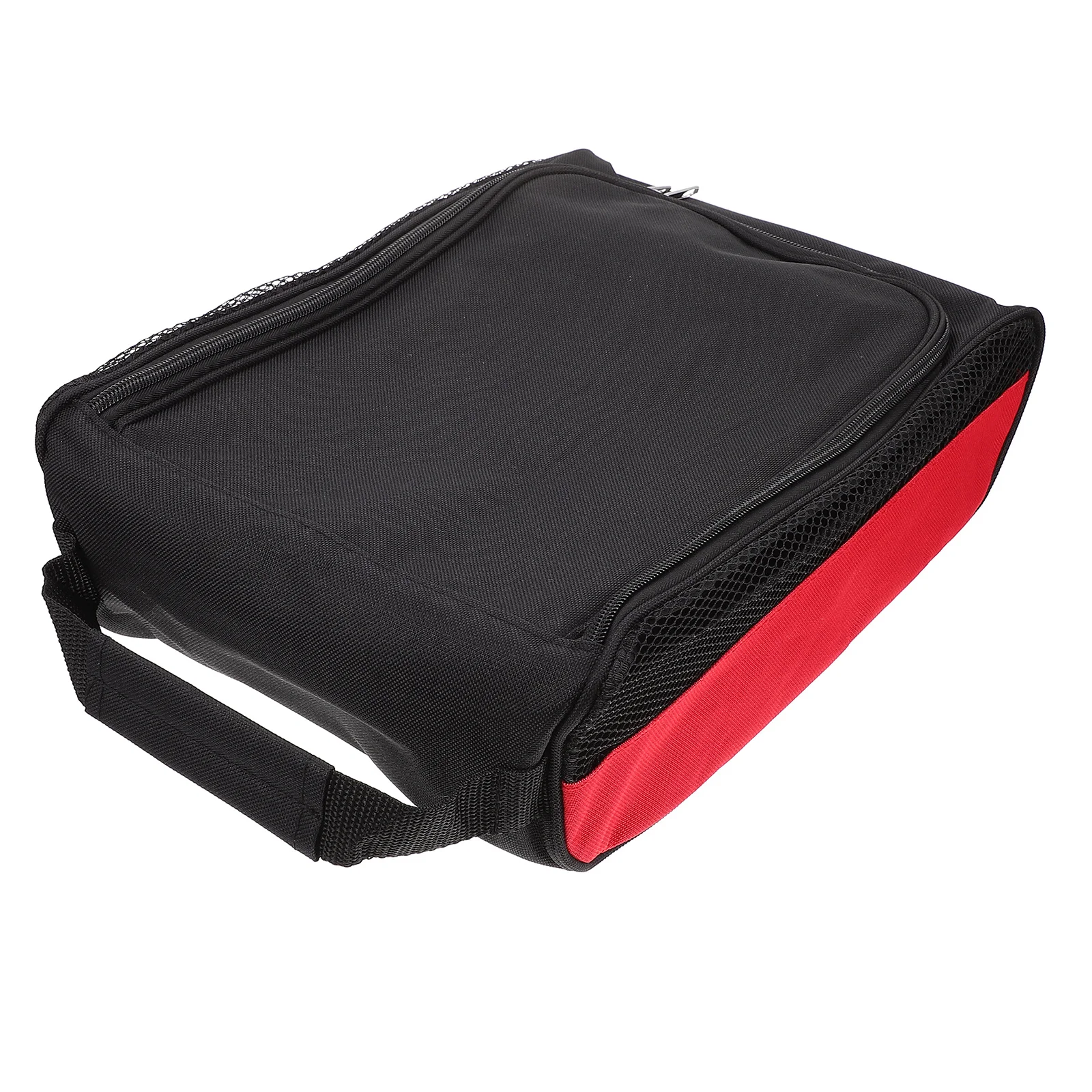 1 قطعة حقيبة أحذية الجولف مقاوم للماء المحمولة حمل الحقيبة تنفس سعة كبيرة حذاء رياضة حقيبة التخزين يده السفر أحذية رياضية #3