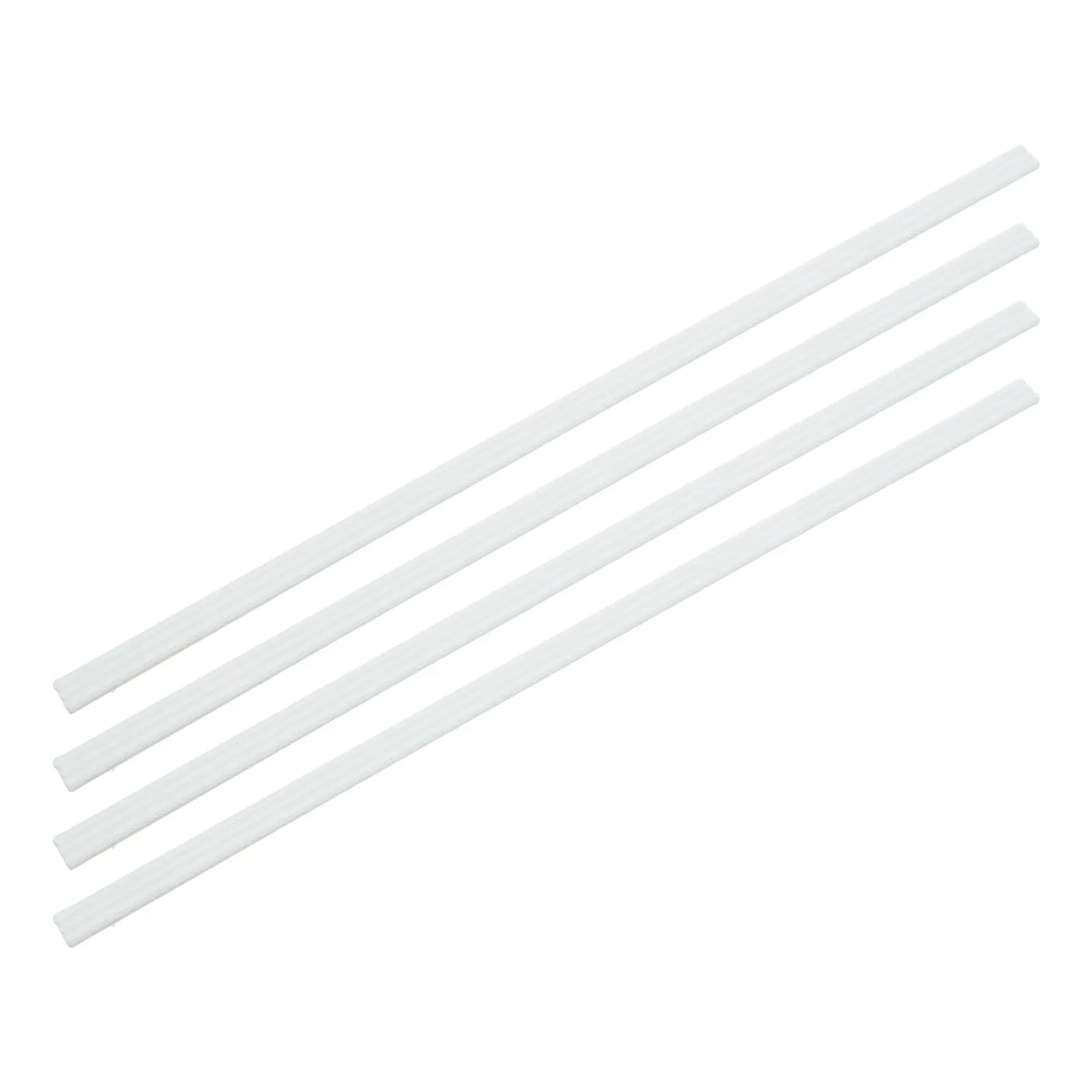 

4Pcs Miniature Dollhouse Plastic Trim Molding 8.86'' Long Border Strips for Wall Skirting Boards Creative Home Decor Accessories