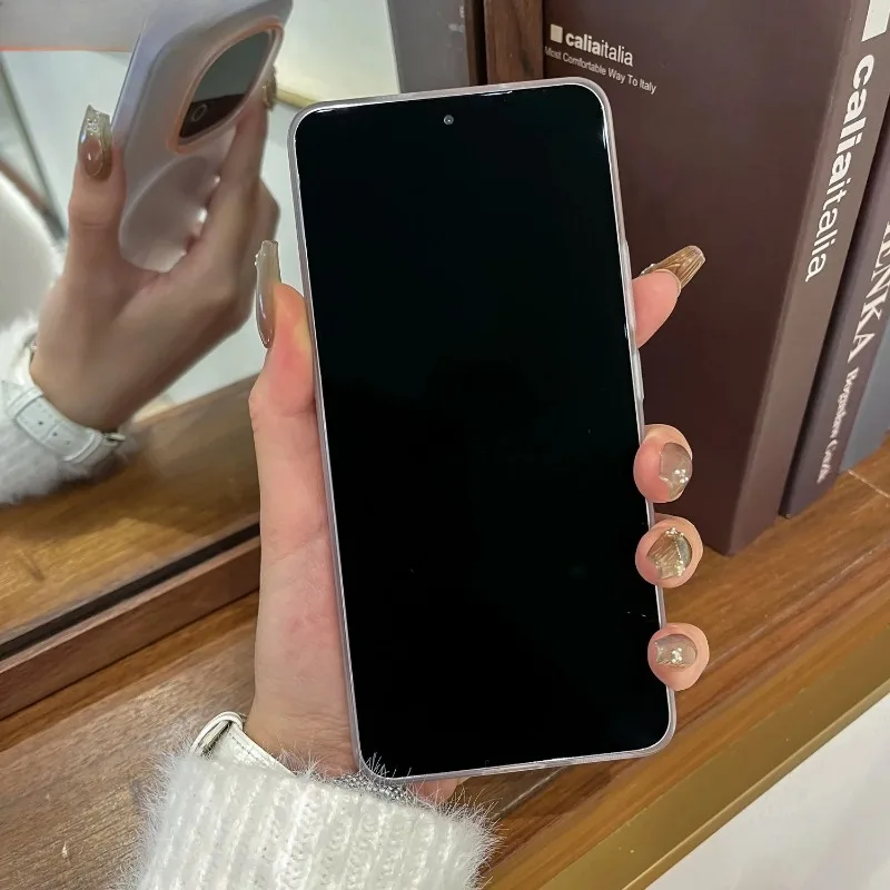 حافظة شفافة غير لامعة لهاتف VIVO IQOO Z10 Turbo Pro شحن لاسلكي غطاء صلب مقاوم للصدمات لهاتف IQOO Z10 Turbo Plus