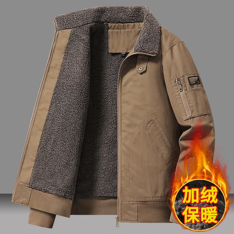 

Casacos De Inverno Masculino утолщенная теплая хлопковая куртка высокого качества ветрозащитная мужская одежда с лацканами оверсайз 5XL популярные парки