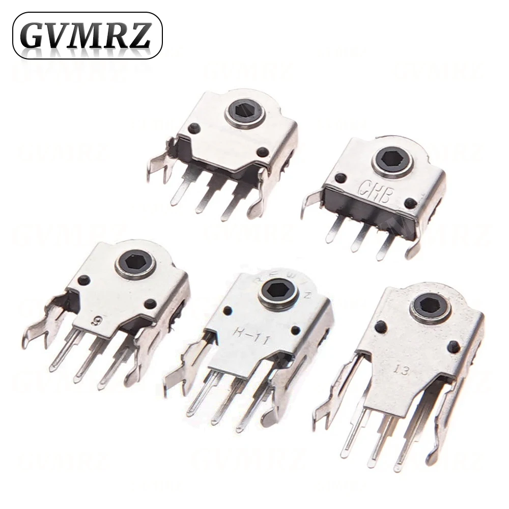 10PCS Mouse Encoder 5MM 7MM 9MM 11MM 13MM Rolling Switch Roller Encoder 5H 7H 9H 11H 13H Mouse Navigation Mouse Connector