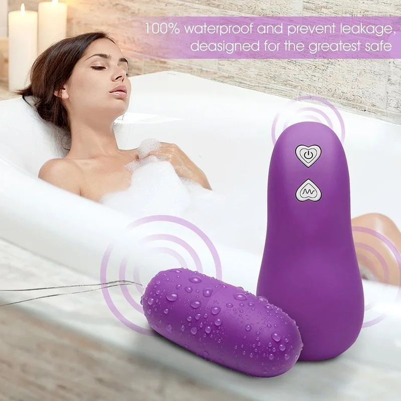 Vibrator Remote Control Nirkabel Mainan Seks Para Juguetes Pemijat Klitoris Multi Kecepatan Peluru Telur Melompat untuk Wanita Mesin Seks