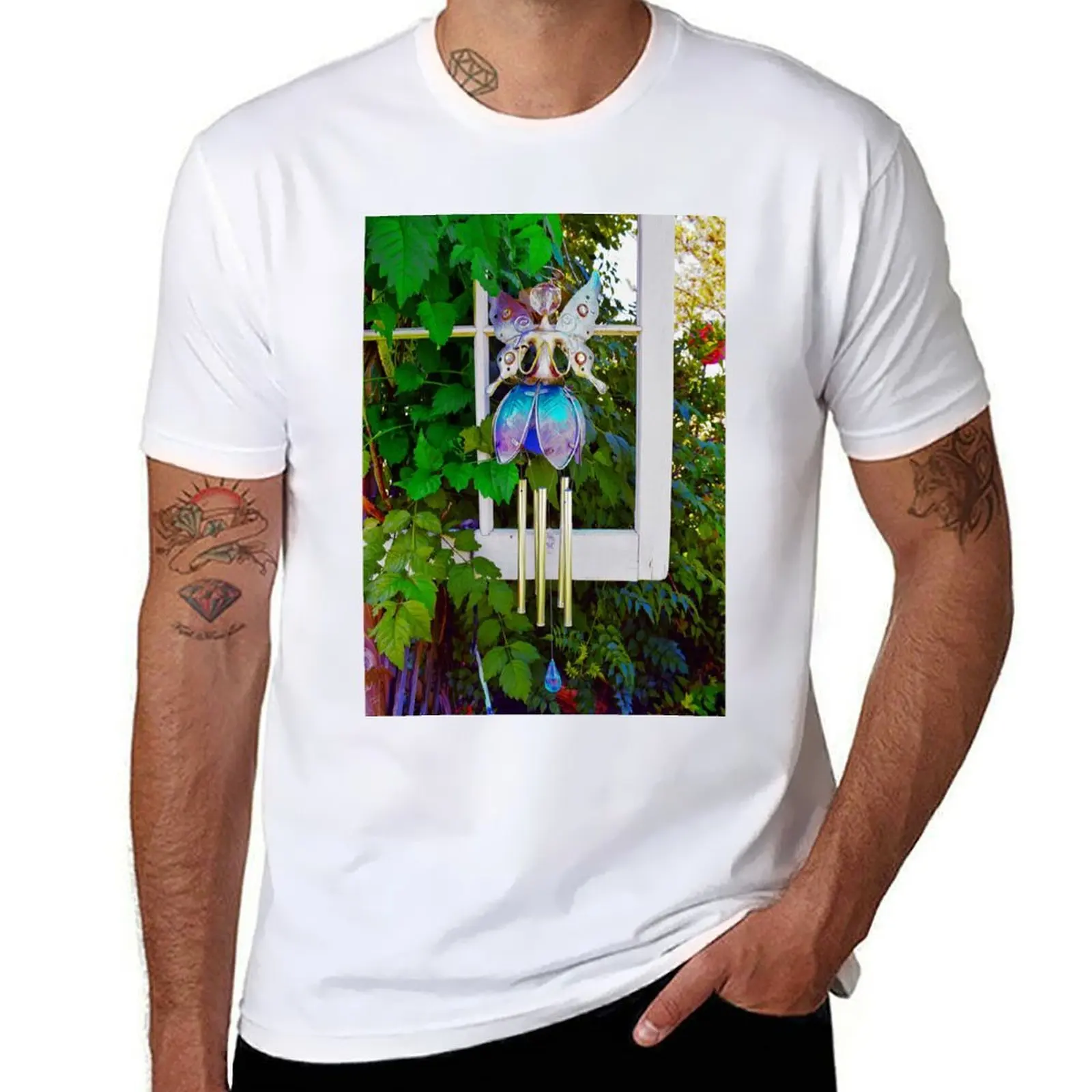Garden angel T-Shirt t shirts for man graphic tees t shirt man plain T-Shirt