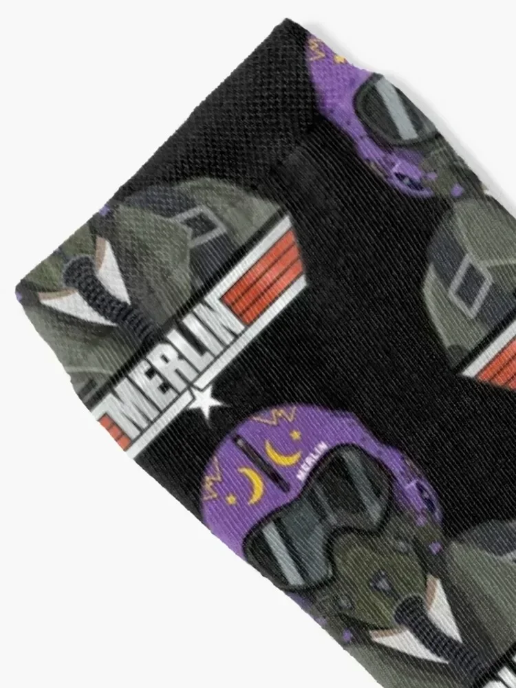 MERLIN Socks colored Argentina christmass gift hiking Socks Man Women's