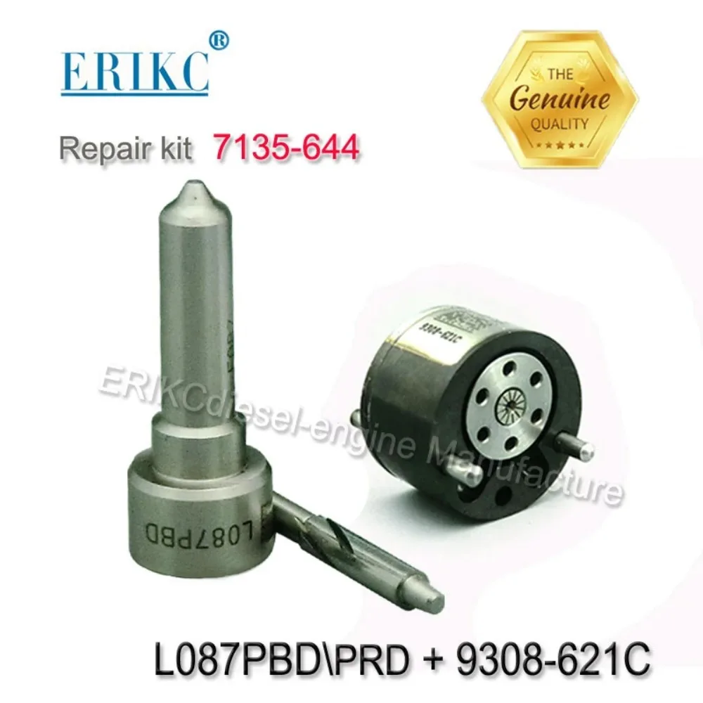 

EJBR01701Z EJBR04101D Injector Repair Kit 7135-644 Nozzle L087PRD L087PBD Valve 9308-621C for EJBR02101Z EJBR01401Z EJBR01201Z