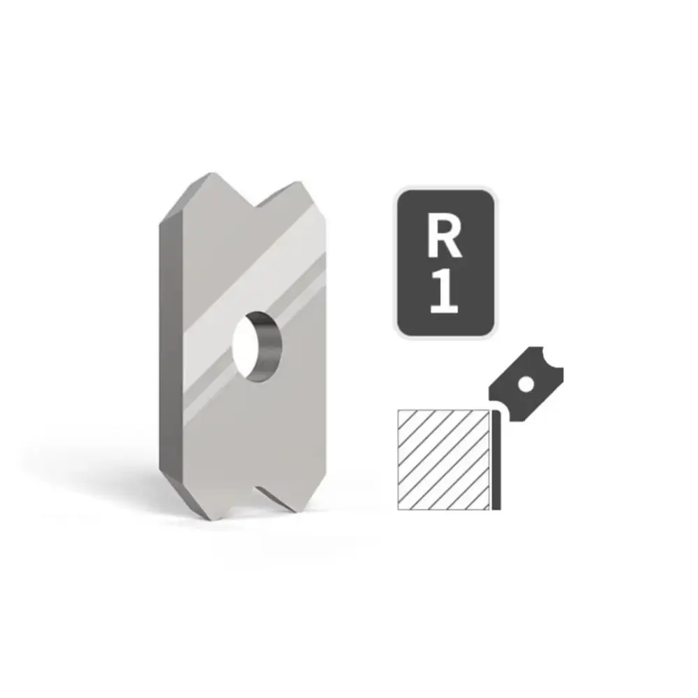R1/R1.5/R2/R3 Chamfering Tool Woodworking High Strength Hand Planer Trimming Aluminium Alloy Edge Banding Trimmer Furniture