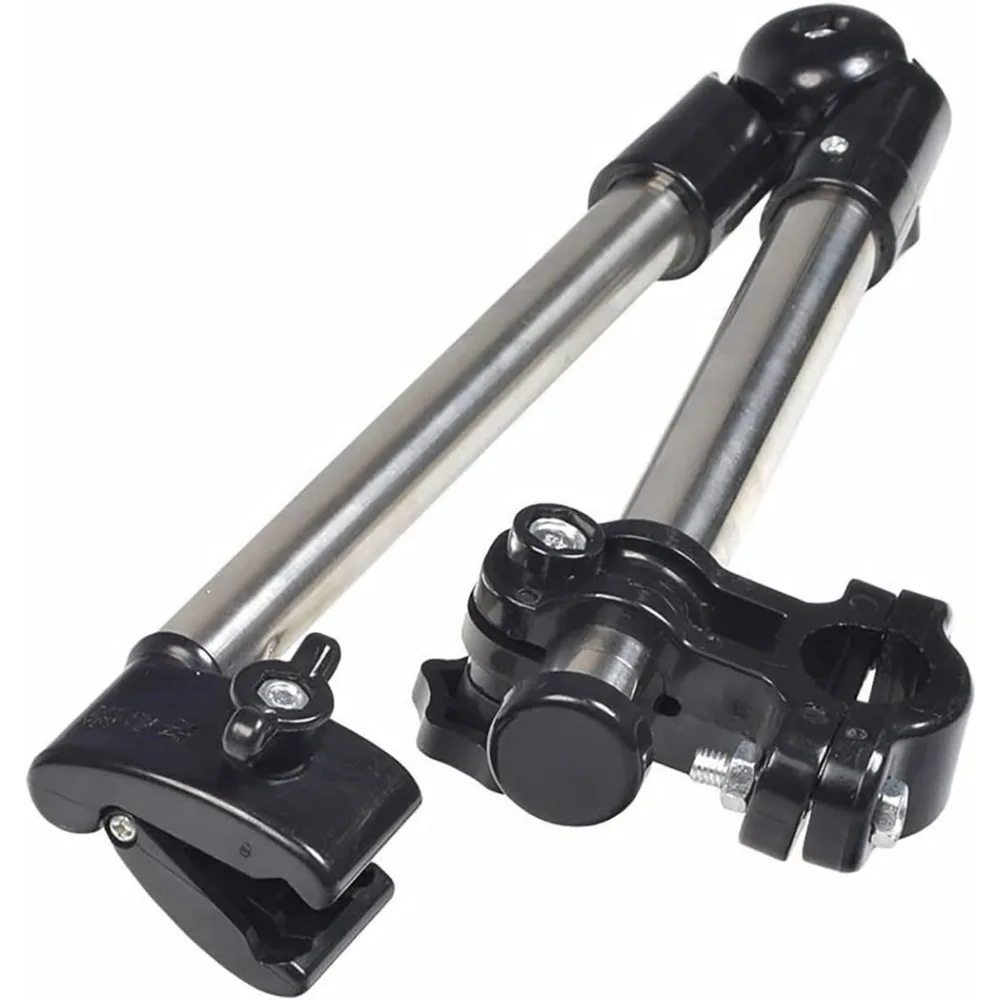 

Universal Grip Umbrella Holder - 360° Angle Adjustable Attachment Clamp Mount Connector, for Mobility Scooter, Power Chair