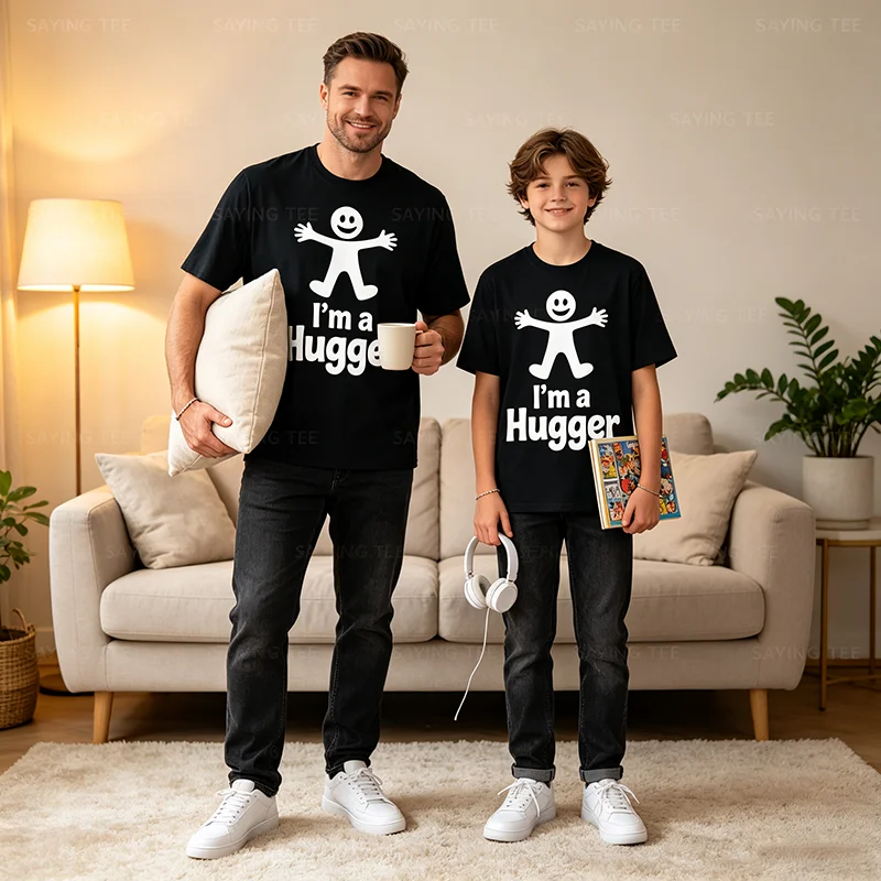 Hugger-Art für Männer, Frauen, Jungen, Hug Dealer Free Hugs Hugger T-Shirt, Y2k Therapeutic Social Workers Saying Tee, personalisierte Kleidung – Detail 3