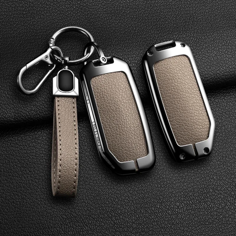 

Alloy Style Fashion Car Key Case Cover Shell Fob For Kia K3 KX3 KX7 K5 Sportage Carnival Mpv KIA Smart Remote 2/3/4button