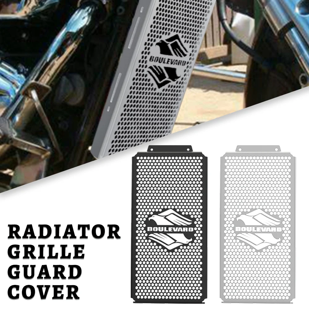 

VL 800 Motorcycle CNC Radiator Grille Grill Guard Cover Protector For Suzuki Boulevard C50 M50 VZ800 INTRUDER M800 VL800 Volusia