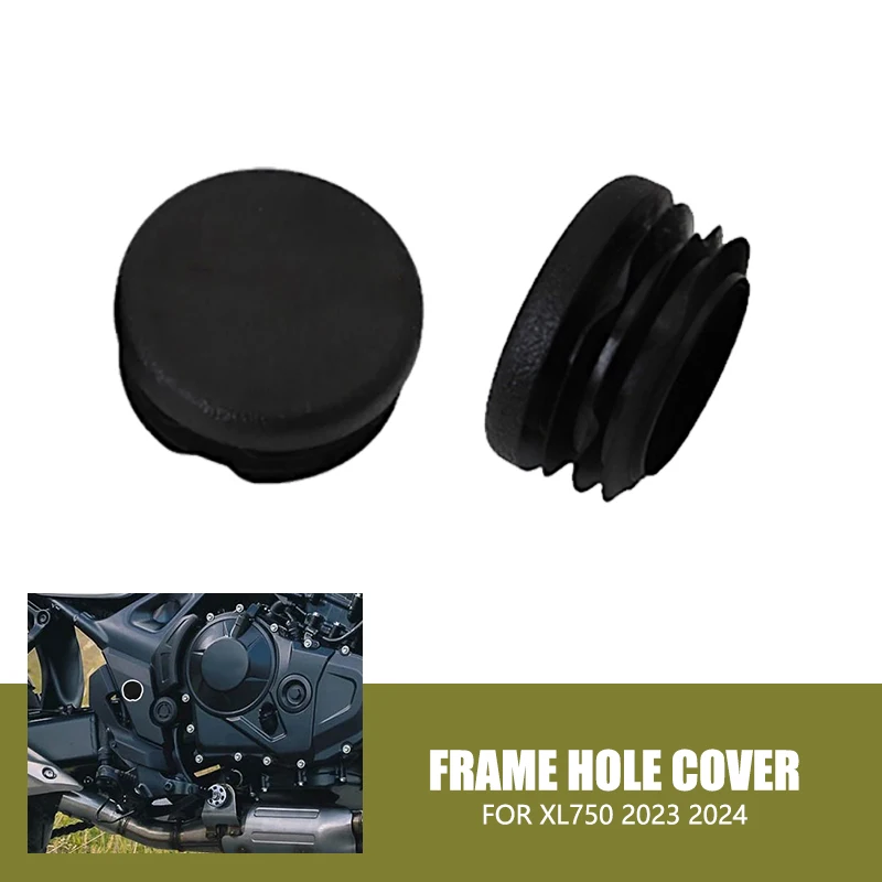 

For Honda XL750 Motorcycle Frame Hole Cover Caps Plug Decorative Frame Cap Set Accessories Transalp XL 750 Transalp750 2023 2024