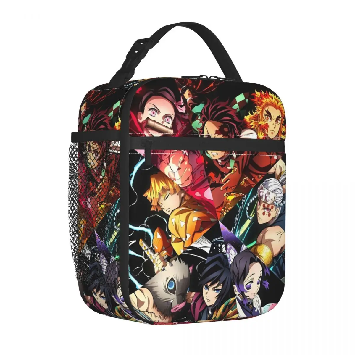 

Anime Manga Demon Slayer Insulated Lunch Bag Leakproof Meal Container Thermal Bag Lunch Box Tote Office Picnic Bento Pouch