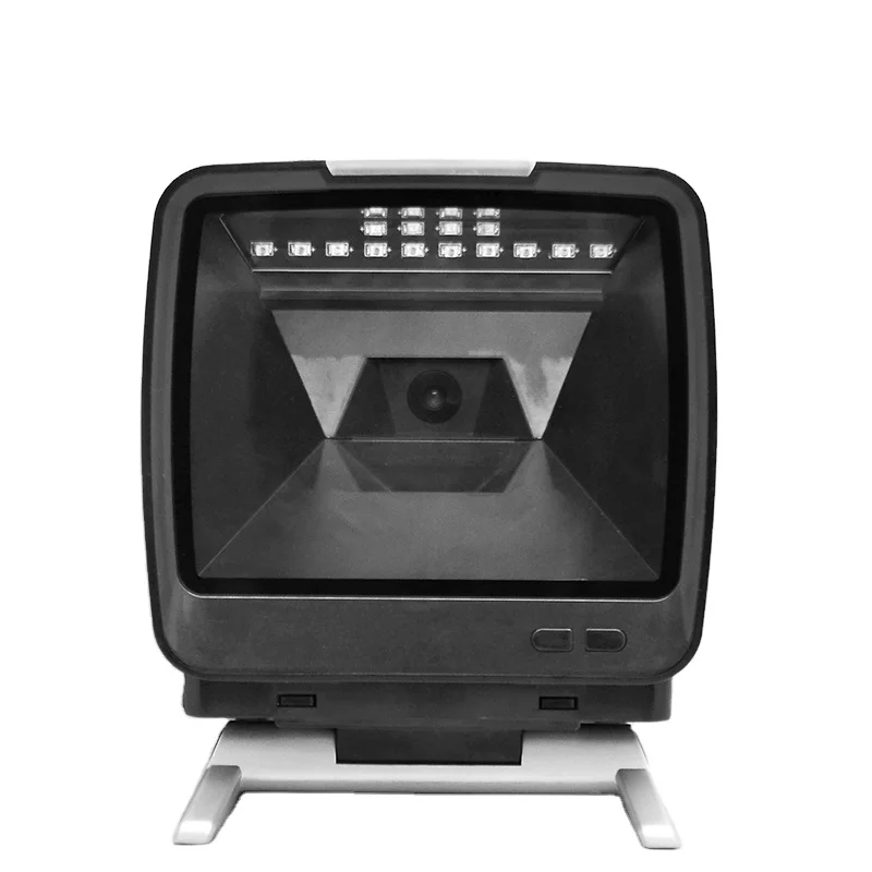 Perfect for Supermarket Syble XB-8809H 2D Omnidirectional Barcode Reader CMOS Image hands-free desktop presentation Scanner
