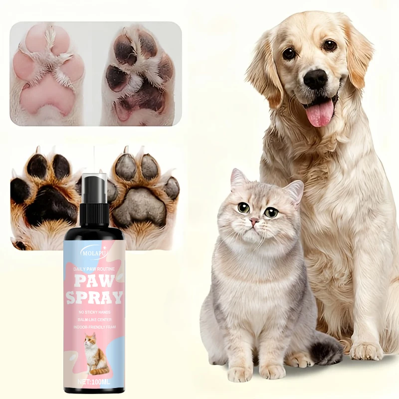 Moisturizing Spray | Suitable for the dry and rough paw bottoms of cats and dogs, helps reduce cracks and dry appearance