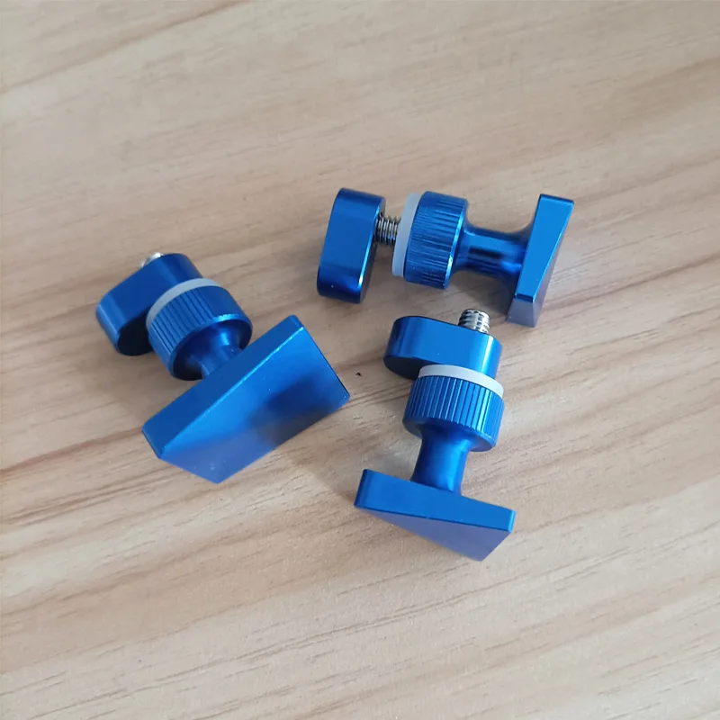 3 Pcs Special-shaped Aluminum Alloy Gasket Set Cold Glue Cold Glue Buckle Pit Repair Pdr Tools 5
