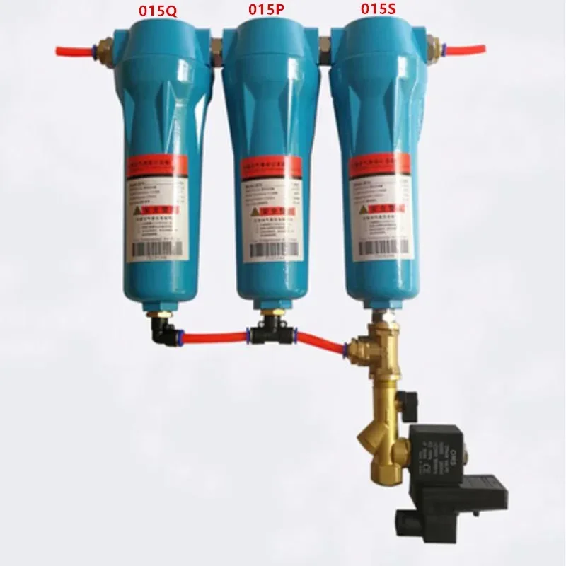 Set di separatori automatici per acqua olio secco da 3/4" 015 Q/p/s/c Accessori per compressori d'aria Essiccatore con filtro di precisione per aria compressa