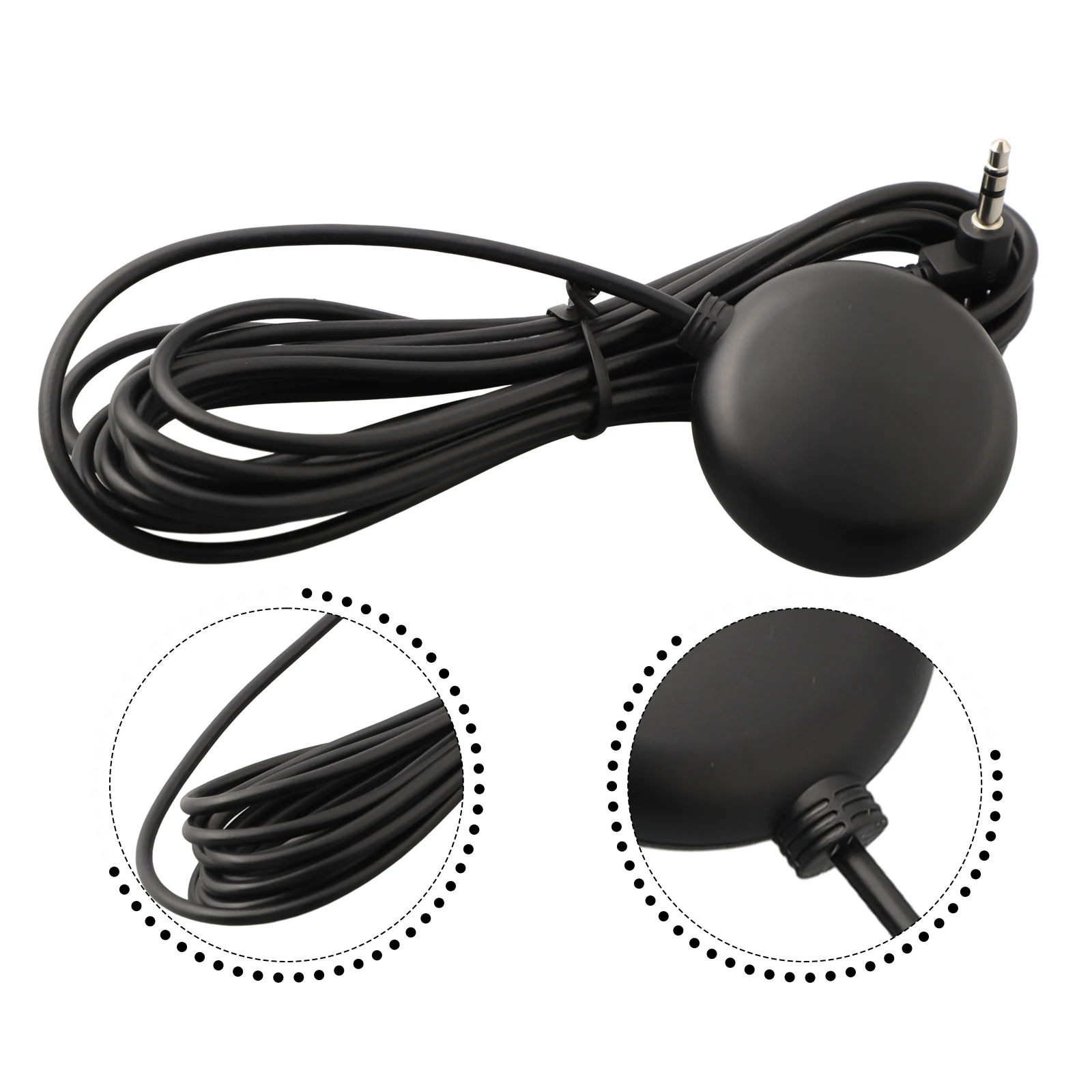Car Accessories GPS Receiver 3.5mm Dash Camera Dash Cams Elbow External GPS Antenna For Equipment With GPS Module
