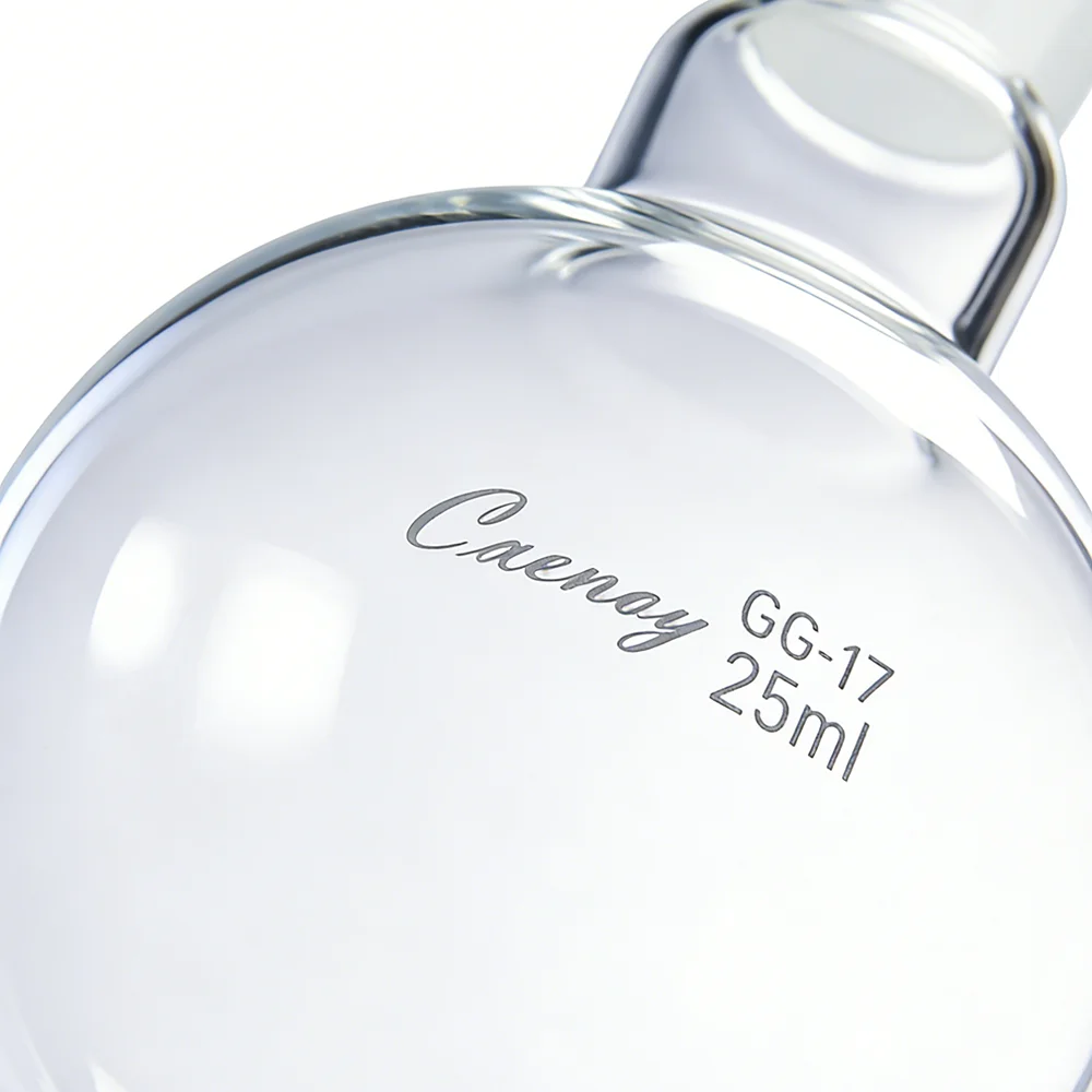 Single Necked Round Bottom Flask, Joint 16/26 24/29 24/40, Capacity 25mL-1000mL Borosilicate Glass Standard Ground Mouth