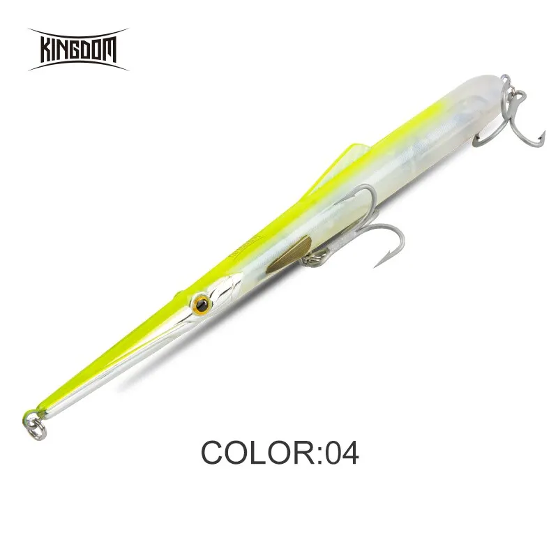 Kingdom Sinking Schwimmender Angelköder, Bleistift, harte künstliche Köder, 11 g, 13 g, 30 g, 40 g, Salzwasser-Seebarsch-harte Wobbler