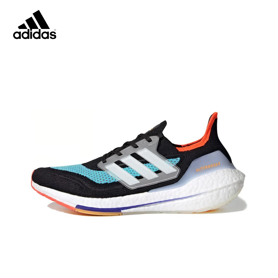 Originale Adidas Ultra Boost 2021 nero/colore profondo uomo e donna Unisex Casual Comfort Breath Running Sneakers scarpe S23867