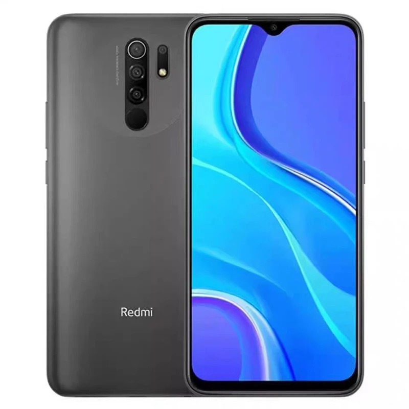 Xiaomi Redmi 9 Regenerowany Smartfon Android 6,53 cala 2340 * 1080 Redmi Smart Phone Cztery Kamery 13MP 5020mAh Odcisk Palca Rozpoznawanie Twarzy