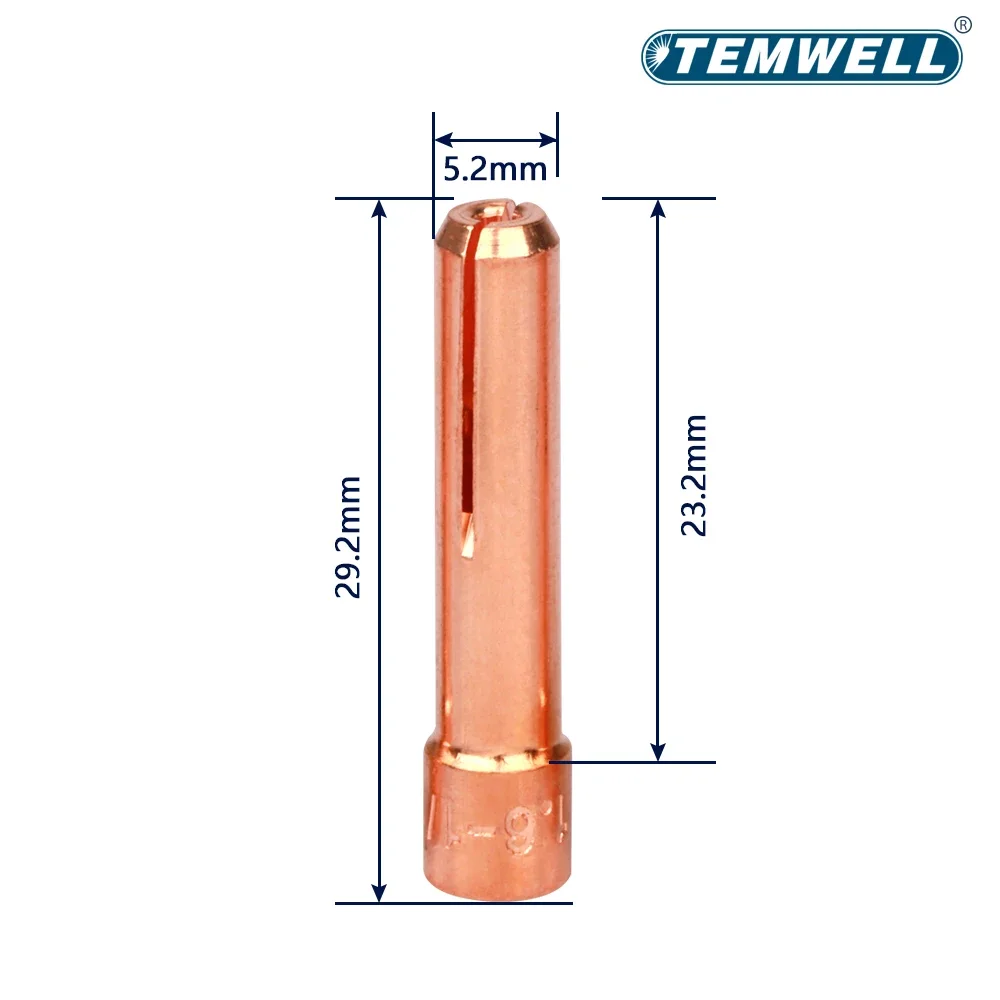 Imagem -03 - Tig Soldagem Bocal de Cerâmica Branca Kit de Copa de Alumina Tochas Conjuntos de Lentes de Gás Corporal Wp17 Wp18 Wp20 Wp26 Pinças Stubby 16 11 Pcs