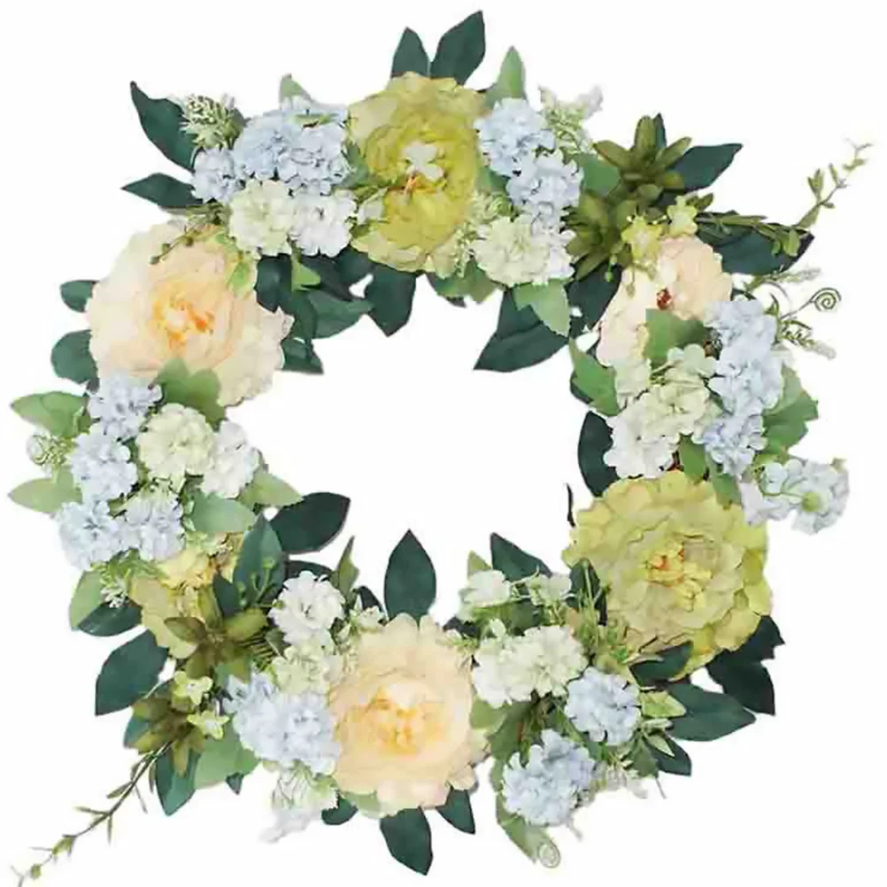 

1Pcs Iron Wreath Loop Round Solid Structure DIY Wreath Frame Christmas Garland Accessory Handmade Garland Loop