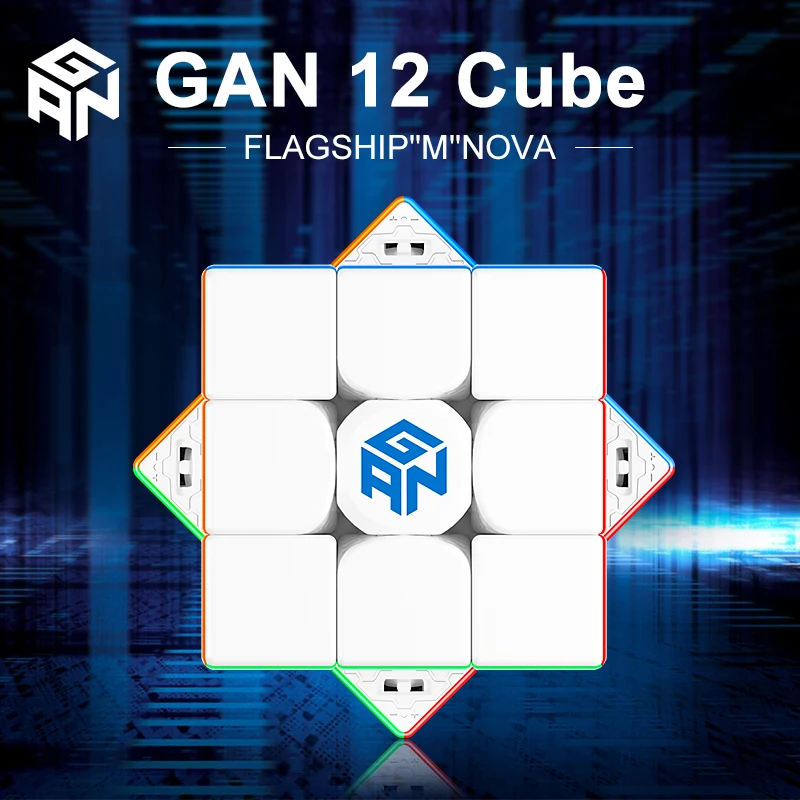 GAN 12 Maglev UV 3x3 Magnetic Magic Cube Gan12 M Leap 3x3 Magnets Puzzle Speed Cubes Professional GAN12 Maglev Frosted Gan Cube