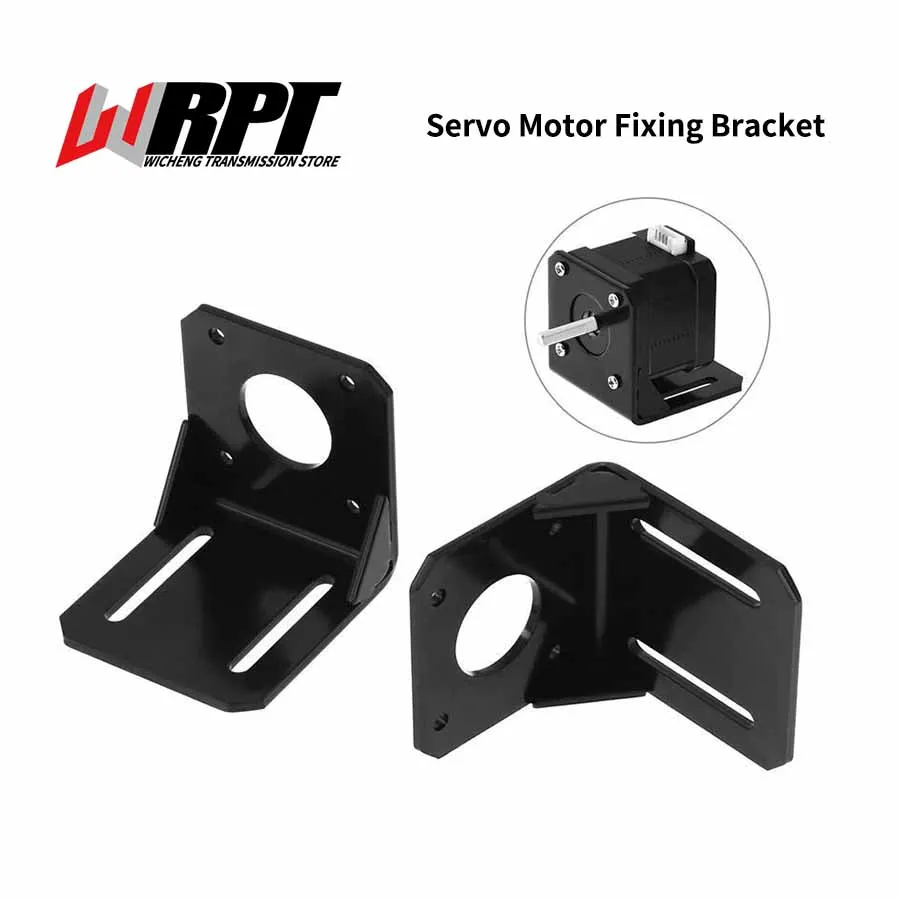 1/2/4PCS 60 80 110 130 Nema24/32/42/52 Servo Motor Fixing Bracket 400w 750w 1.5KW Servo Mounting Seat Manufacturer