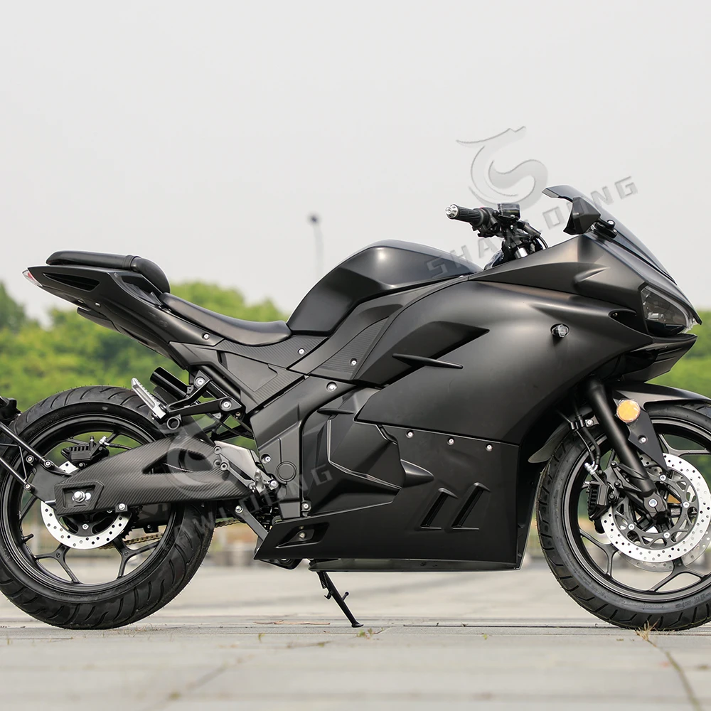 Adult Electric Sportbikes 72v Street Racing 3000w Mid Motor ECE DOT COC Legal Registration Electric Motorcycles